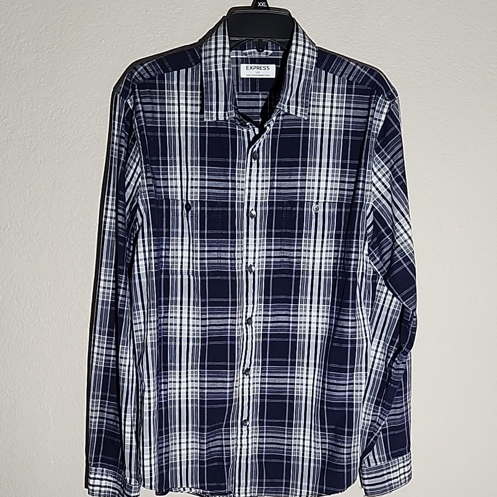 Express Mens Shirt size L l